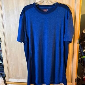 The Foundry Supply Co. Blue Crew Neck Tee